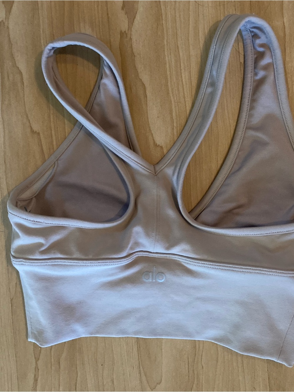 ALO Women's Light Taupe Bra